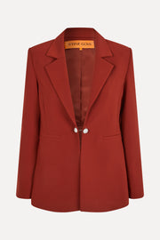 Stine Goya Classic Fit Blazer Jacket Bordeaux