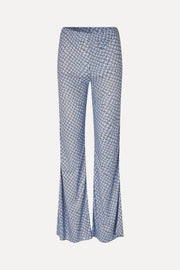 Stine Goya Elasticated Straight Long Pants Pants Graphic Weave