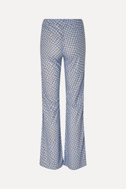 Stine Goya Elasticated Straight Long Pants Pants Graphic Weave