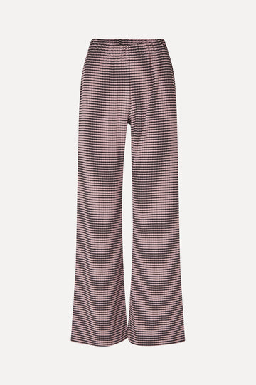 Stine Goya Elasticated Waistband Pants Pants Pink/Black
