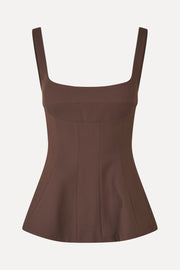 Stine Goya Elevated Structured Top Top Cocoa