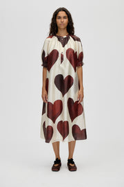 Stine Goya Front Placket Long Dress Dress Hearts