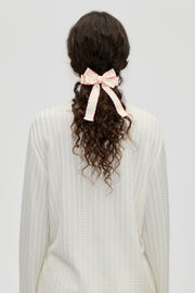 Stine Goya Hair Bow Clip Accessories Porcelain Cream