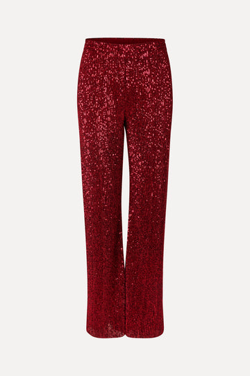 Stine Goya Long Pants Pants Bordeaux