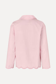 Stine Goya Long Sleeve Tunic Top Top Muted Blush