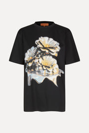 Stine Goya Margila T-shirt Top Metalized Peonies
