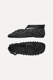 Stine Goya Mesh Ballerina Footwear Black