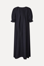 Stine Goya Puff Sleeve Detail Long Dress Dress Midnight Navy