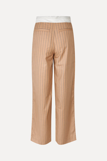Stine Goya Reversed Wide Leg Pants Pants Multi Stripes
