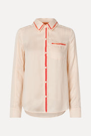 Stine Goya SGFelix Shirt Top Tangerine Paintbrush