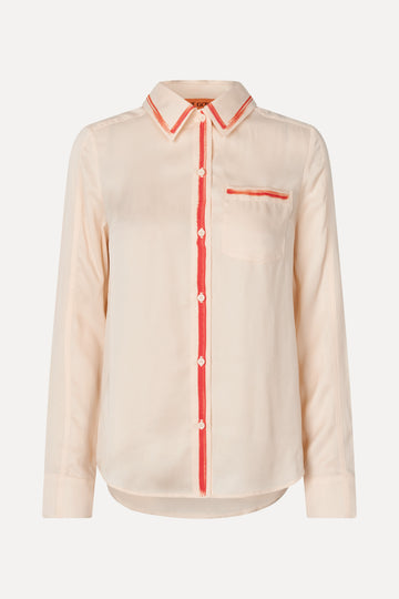 Stine Goya SGFelix Shirt Top Tangerine Paintbrush