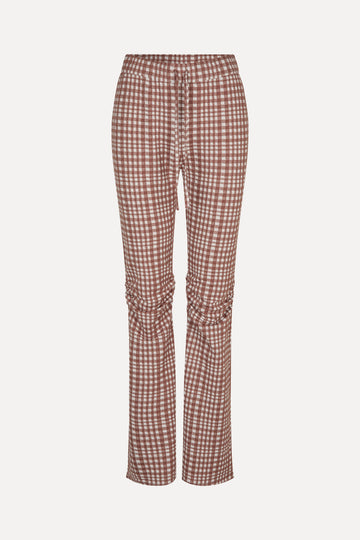 Stine Goya SGLenny Pants Pants Brown Check