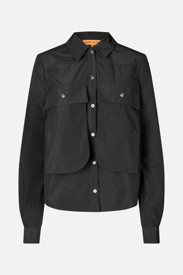 Stine Goya SGSarah Shirt Top Jet Black