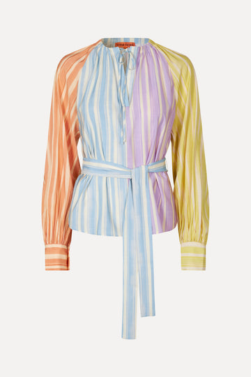 Stine Goya SGVianna Blouse Top Summer Stripes