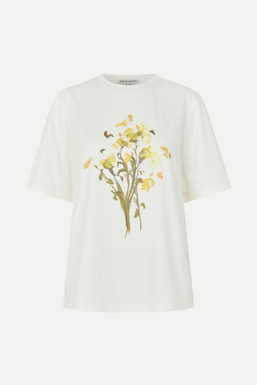 Stine Goya Short Sleeve T-Shirt Top Petunia Bouquet, A Clean Slate