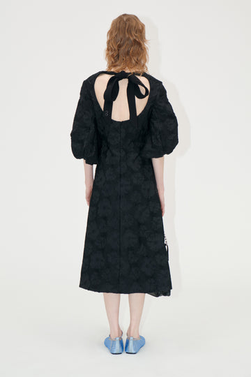 Stine Goya 3/4 Volume Sleeves Midi Dress Dress Anemone Jacquard