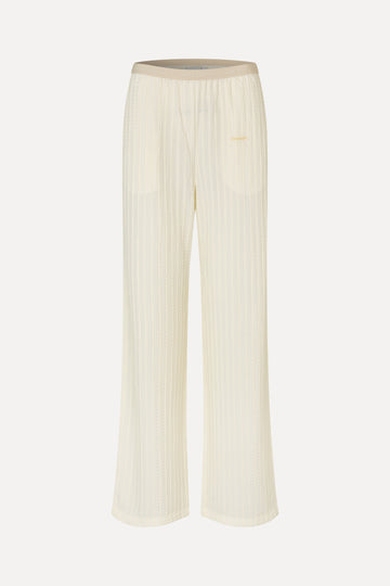 Stine Goya Casual Elasticated Pants Pants Cream