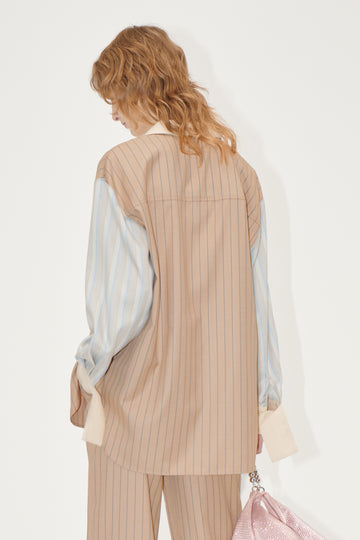 Stine Goya Classic Oversize Shirt Shirt Multi Stripes