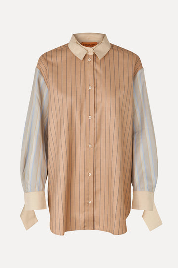 Stine Goya Classic Oversize Shirt Shirt Multi Stripes