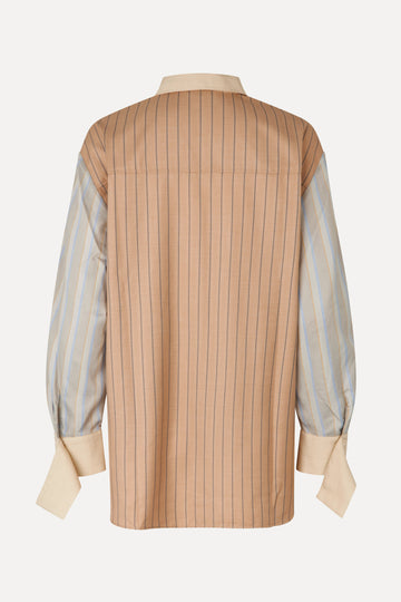 Stine Goya Classic Oversize Shirt Shirt Multi Stripes