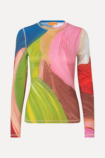 Stine Goya Elastic Long Sleeve Top Top Hands