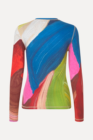 Stine Goya Elastic Long Sleeve Top Top Hands