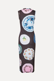 Stine Goya Elastic Tank Crewneck Dress Dress The Platera