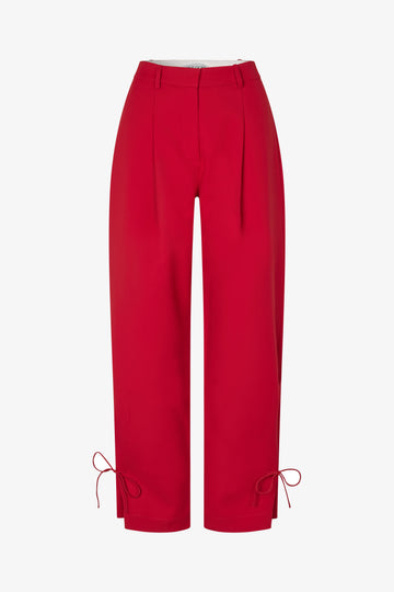 Stine Goya Elevated Pleat Pants Pants Ruby Red