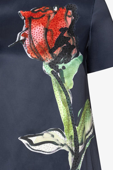 Stine Goya Flare Short Sleeve Mini Dress Dress The Rose