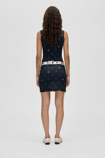 Stine Goya Keyhole Sleeveless Dress Dress Cherries