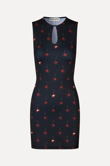 Stine Goya Keyhole Sleeveless Dress Dress Cherries