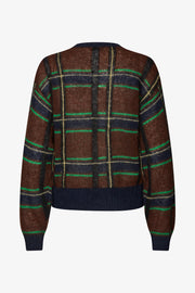 Stine Goya Long Sleeve Crewneck Knit Knit Crosschecks