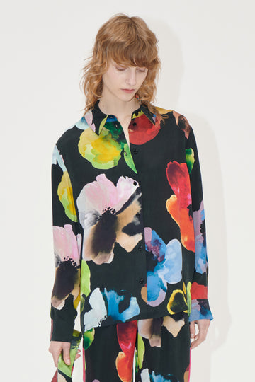 Stine Goya Long Sleeve Shirt Shirt Watercolor Bloom