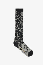 Stine Goya Long Socks Accessories Graphic Rose