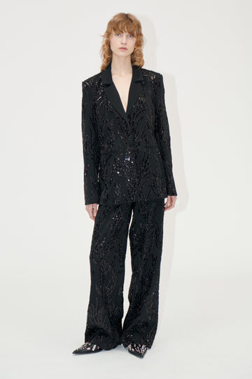 Stine Goya No Waistband Long Pants Pants Abstract Embellishment