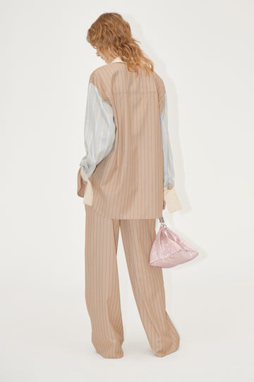 Stine Goya Reversed Wide Leg Pants Pants Multi Stripes