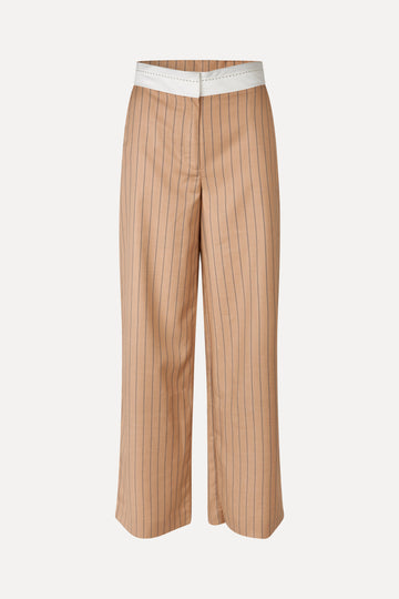 Stine Goya Reversed Wide Leg Pants Pants Multi Stripes
