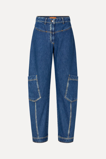 Stine Goya SGDion Denim Pants Pants Trompe L'oeil