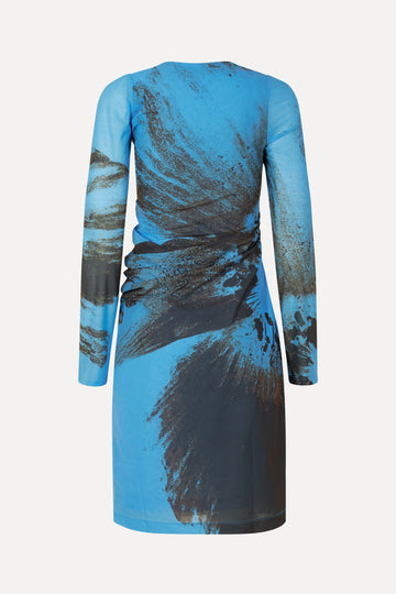 Stine Goya SGLeonora Dress Dress Brown Brush Stroke Poppy