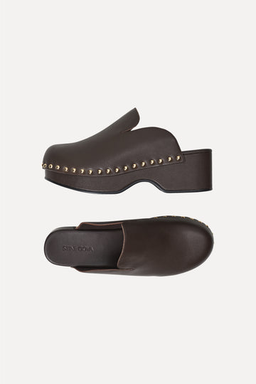 Stine Goya SGStockholm Clogs Footwear Chocolate