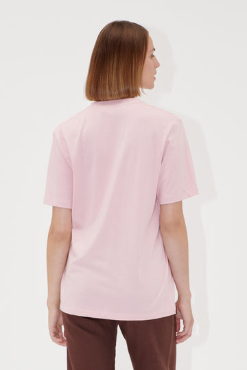 Stine Goya Short Sleeve T-shirt Top Ribbon Logo