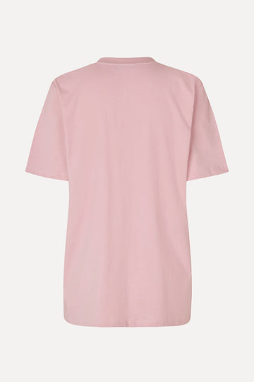 Stine Goya Short Sleeve T-shirt Top Ribbon Logo