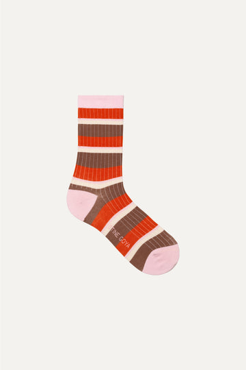 Stine Goya Short Socks Accessories Horizontal Multistripes