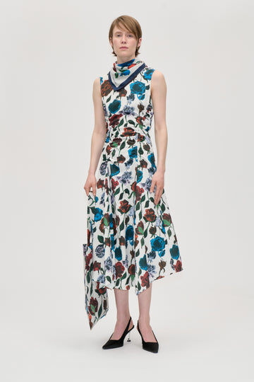 Stine Goya Sleeveless Gathered Midi Dress Dress Wallpaper