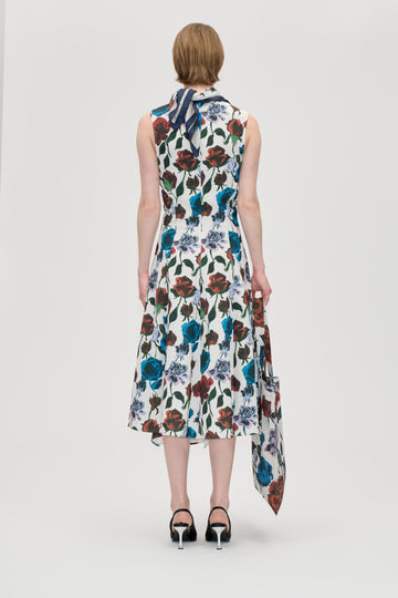 Stine Goya Sleeveless Gathered Midi Dress Dress Wallpaper