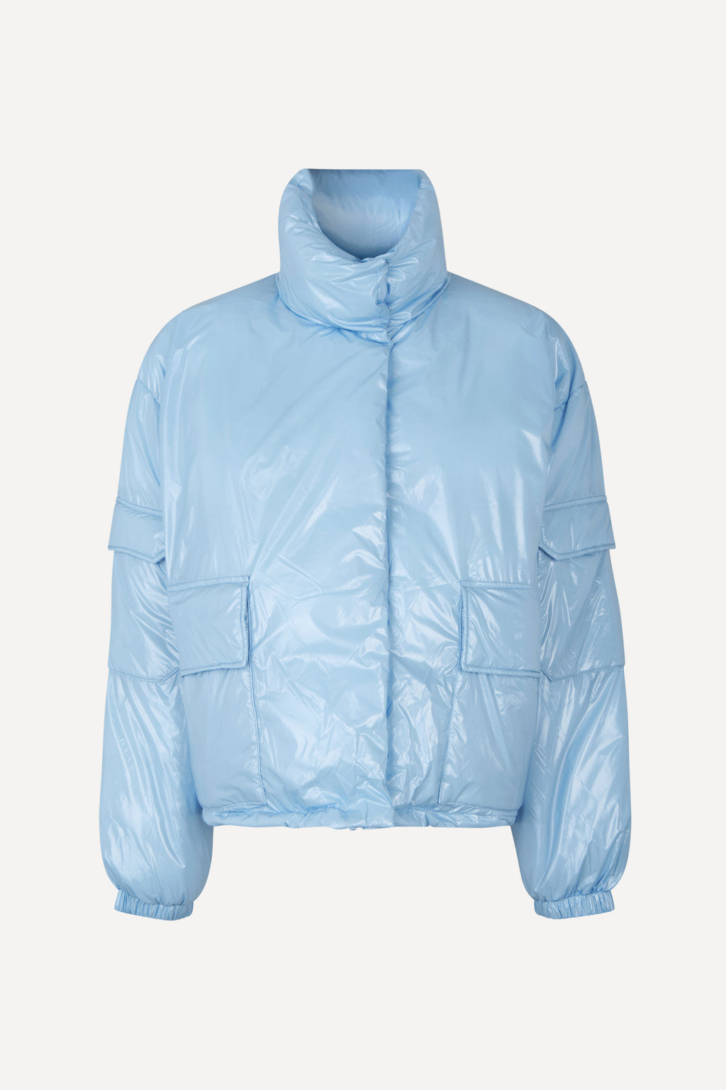 duck egg blue jacket