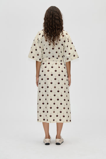 Stine Goya Workwear Midi Dress Dress Cherries